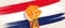 Netherlands Dutch flag independence painted brush stroke with hand fist fight patriotism