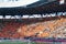 Netherlands fans on stadium before match