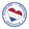 Netherlands heart badge.