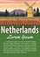 Netherlands landmark brochure in typography vintage color design,advertising artwork