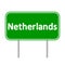 Netherlands road sign.