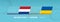 Netherlands - Ukraine football match illustration in group C