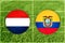 Netherlands vs Ecuador football match