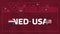 Netherlands vs usa playoff round of 16 match Football 2022. 2022 World Football championship match versus teams intro sport