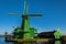 Netherlands - Windmill on a Peninsula at Zaandam