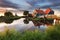 Netherlands Windmill, Zaanse schans - Zaandam, near Amsterdam