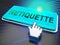 Netiquette Polite Online Conduct Or Web Etiquette - 3d Illustration
