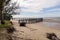 Netted Swimming Enclosure And Beach Environment