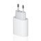 Network adapter 220V USB charging on a white background