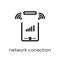 network Conection icon. Trendy modern flat linear vector network