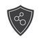 Network connection security glyph icon