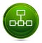 Network connections icon glassy green round button illustration