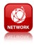 Network (global network icon) special red square button