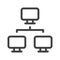 Network line icon