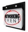 Networking Event Wall Calendar Words Reminder Business Meeting