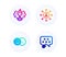 Networking, Like and Clown icons set. Ranking star sign. Vector