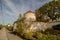 The Neugebaude castle with its park in late summer Vienna, Austria