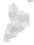 Neuquen province grayscale map