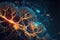 Neural connections in outer space, radioactivity, neurotransmitters.