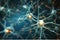 Neural networks, Electrical impulses in the human brain, Several neurons