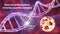 Neuroacanthocytosis, or Chorea acanthocytosis, a neurodegenerative disease, conceptual 3D illustration