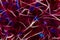 Neuron brain cells background