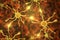 Neuronal synapses, brain cells