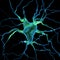 Neurons abstract background