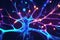 Neurons nerve cell ai generative