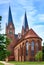 Neuruppin , the monastery church Sankt Trinitatis by the Neuruppiner See