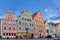 Neustadt street in Landshut, Germany