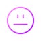 Neutral emoji pixel perfect gradient linear ui icon