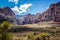 Nevada desert red rock canyon