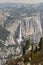 Nevada falls from Sentinel Dome