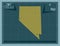 Nevada, United States of America. Solid. Major cities