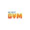 Never Rest Gym Logo Inspirations Template