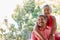 Never stop playing. Shot of a carefree senior couple enjoying a piggyback ride outdoors.