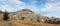 Nevsehir castle and Kayasehir in Nevsehir, Turkey