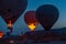Nevsehir, Gureme, Urgup Balloon Type, Flying Balloons with Helium Gas in Turkey