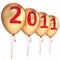 New 2011 Year balloons decoration