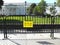 New Barrier fence in front of the White House