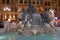 The new Bartholdi fountain in Place des Terreaux