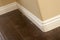 New Baseboard and Bull Nose Corners with Laminate Flooring