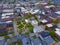 New Bedford aerial view, Massachusetts, USA