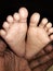 New born Kids foot photos loved