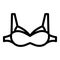 New brassiere icon, outline style