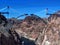 New Bridge construction at Hoover Dam