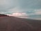 New Brighton beach at sunset, Canterbury, South Island, New Zealand