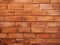 New Brown Terracotta Brick Blocks Wall Background Close Up, Pattern with Red Bricks or Brickwork House