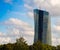 New building of the European Central Bank Headquarters, Frankfurt, Germany